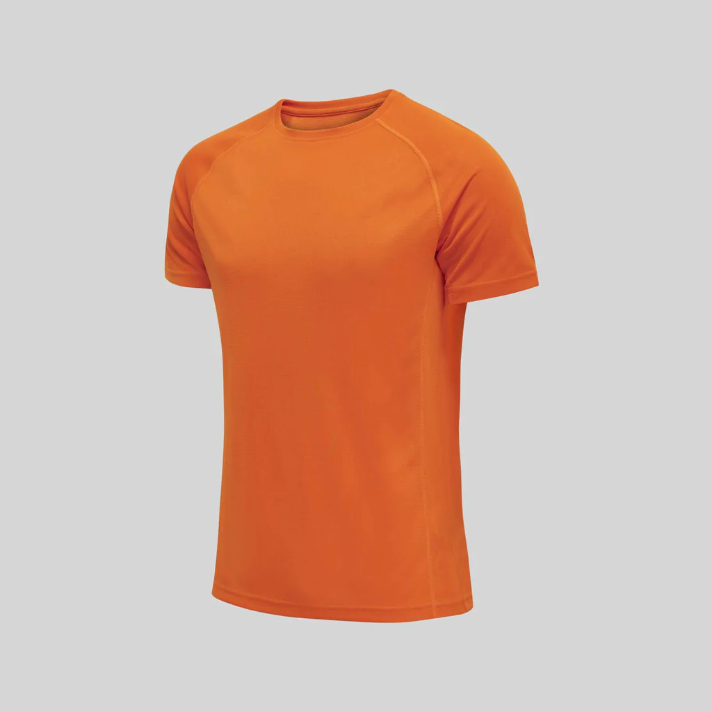 Dry-Fit 100%polyester Gym compression tee shirt 