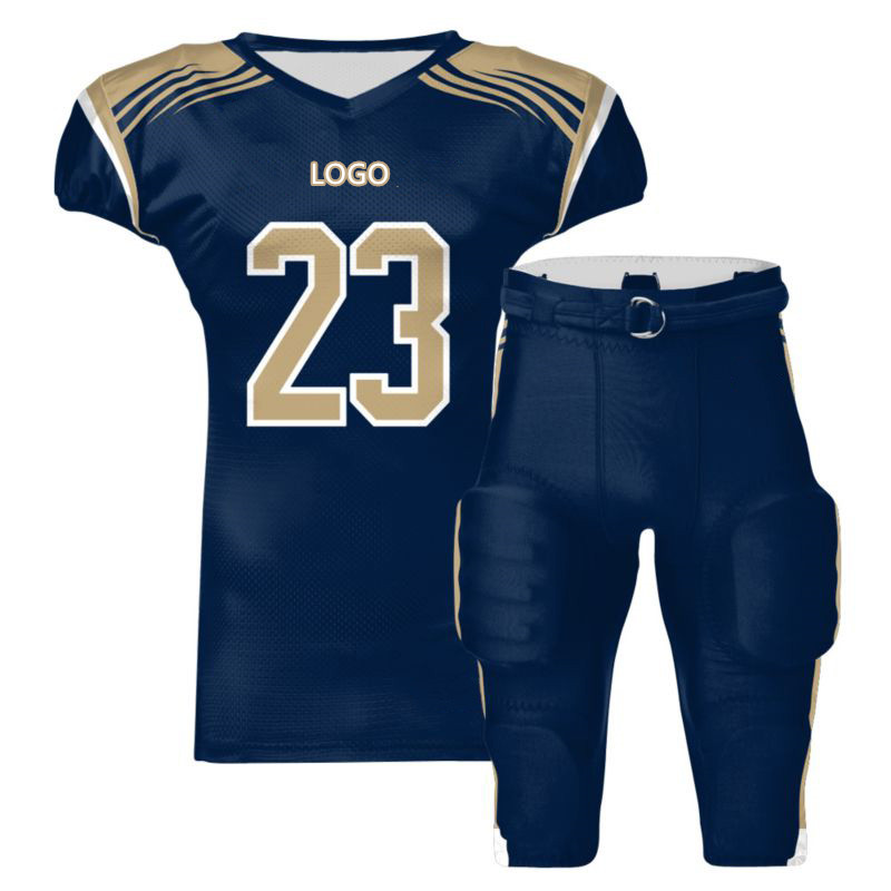 Custom Latest Design American Football Jersey Practice Pant Uniforms Men OEM Customized Tackle Twill American Football Uniform