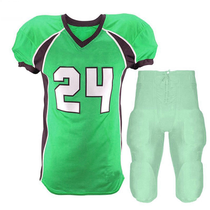 Pakistani Maker High Quality Sublimation  Design American Football Jersey Set 2022