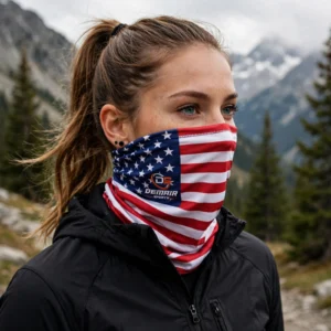 Custom Sublimated American Flag Neck Gaiter Manufacturer USA