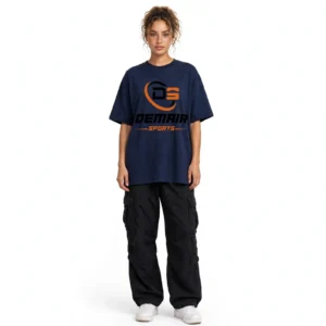Custom Women's Oversized Cotton Basic T-Shirt Manufacturer