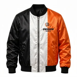 custom-3-color-satin-bomber-jacket-black-white-orange