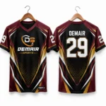 100%polyester dry-fit moisture wicking quick dry 165gsm flag football jerseys