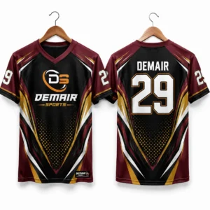 100%polyester dry-fit moisture wicking quick dry 165gsm flag football jerseys