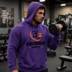 Custom Blank Pump Cover Gym Hoodie - Private Label Manufacturer | DEMAIR SPORTS