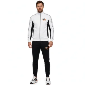 custom white & black tracksuit manufacturer USA