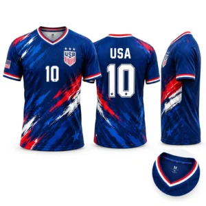 custom sublimated US soccer jerseys manufacturer pakistan