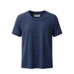 wholesale custom sublimation navy blue dotted t-shirt - DEMAIR SPORTS manufacturer Sialkot