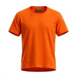 Wholesale orange blank crew neck t-shirts manufacturer in Sialkot | DEMAIR SPORTS