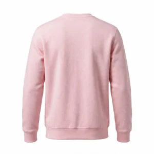 French Terry Round Neck Sweater Manufacturer Pakistan Pink Color MOQ 10 Pieces DEMAIR SPORTS