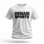 Custom 3D Embossed T-Shirt Manufacturer Pakistan MOQ 10 DEMAIR SPORTS