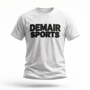 Custom 3D Embossed T-Shirt Manufacturer Pakistan MOQ 10 DEMAIR SPORTS