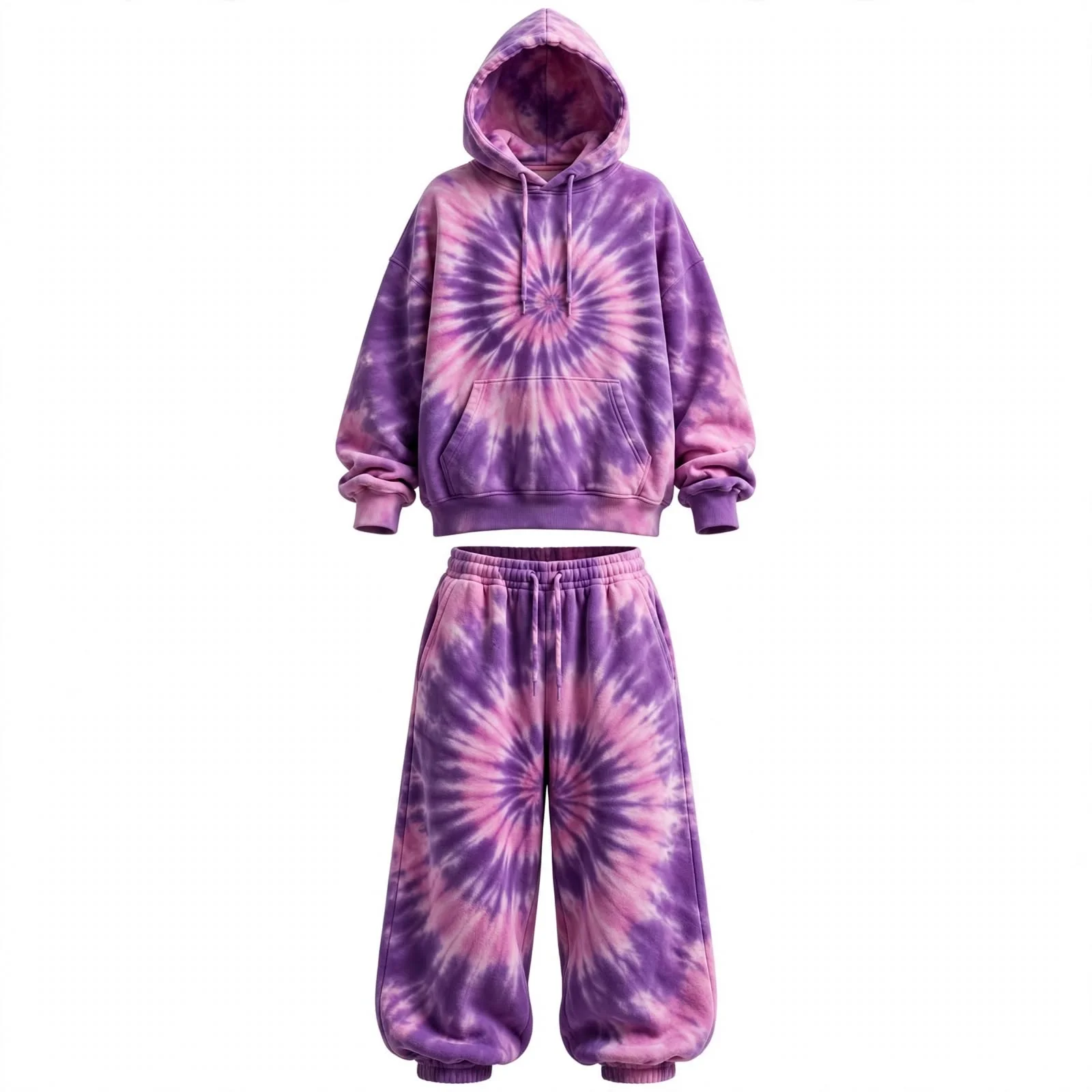 baggy tracksuit Baggy Tie Dye Tracksuit Manufacturer Private Label OEM ODM Supplier
