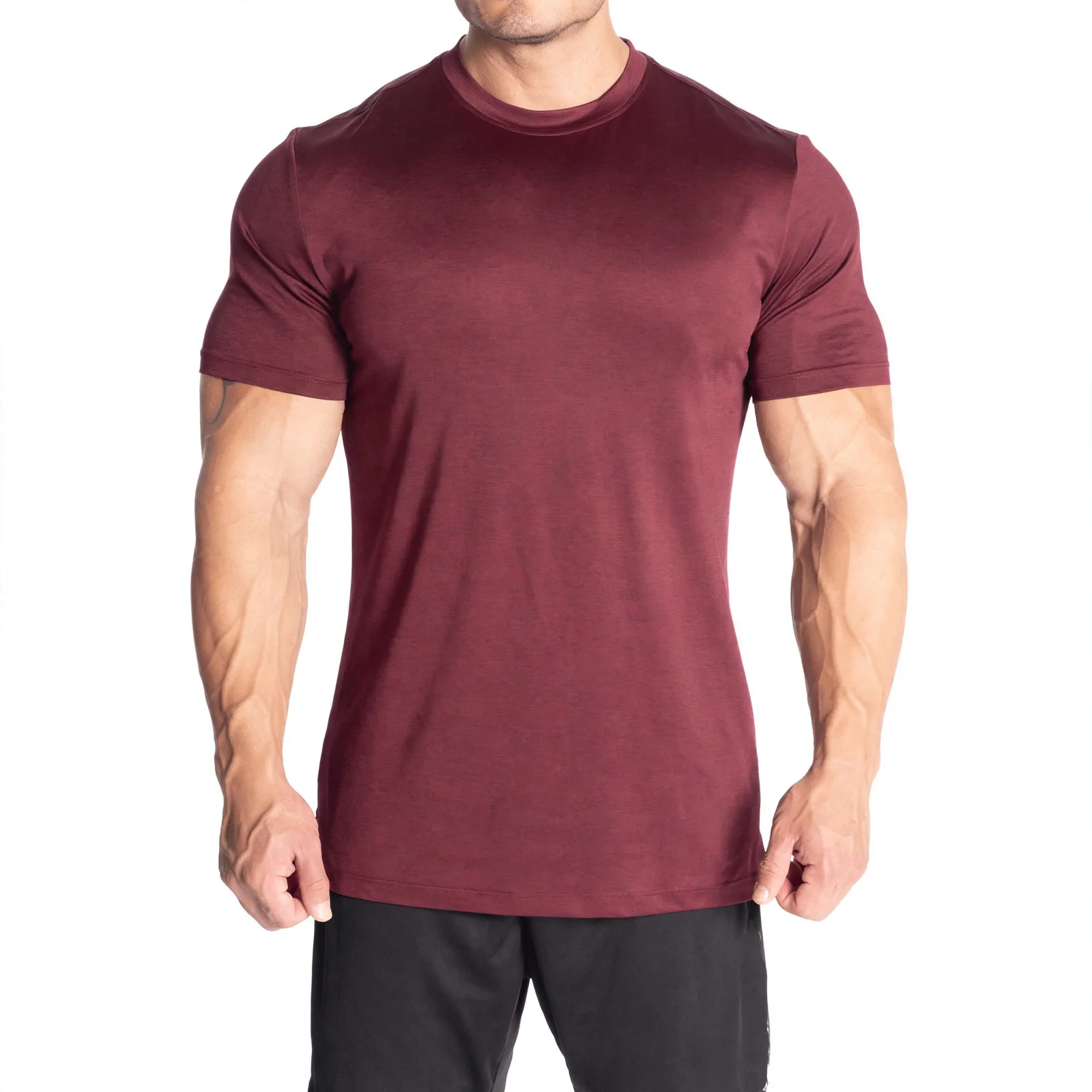 gym t shirt Moisture Wicking Gym T Shirt Manufacturer Pakistan OEM Private Label Low MOQ 10