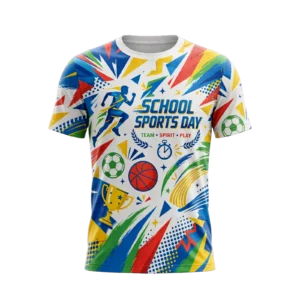 Custom School Sports Sublimation T-Shirts Manufacturer Sialkot, Pakistan | MOQ 20 Pcs – DEMAIR SPORTS