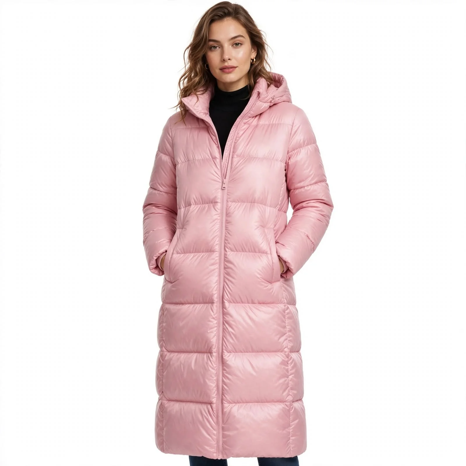 maxi puffer jacket Women's Long Puffer Coat Manufacturer Pakistan | Custom Maxi Puffer Jacket